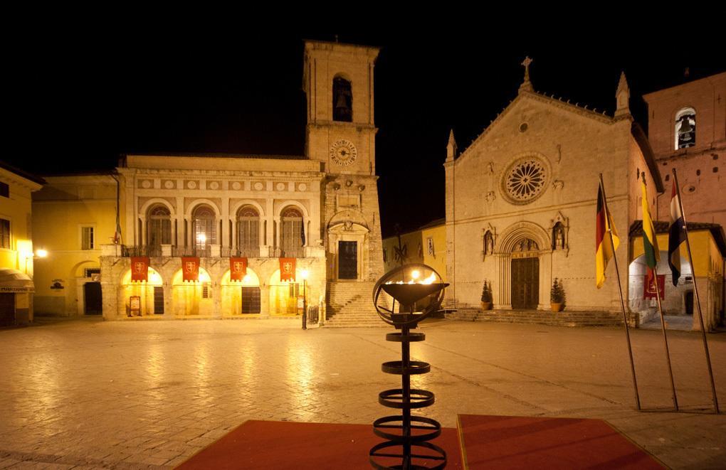 Hotel Europa Norcia Kültér fotó