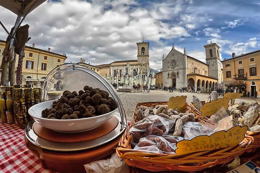 Hotel Europa Norcia Kültér fotó