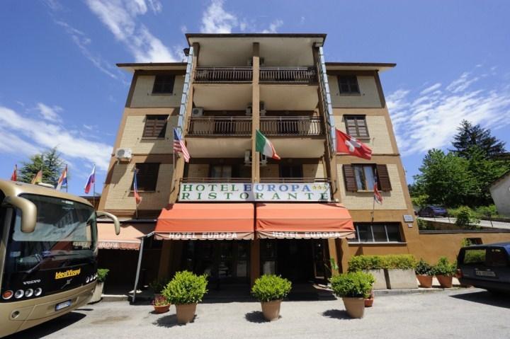 Hotel Europa Norcia Kültér fotó